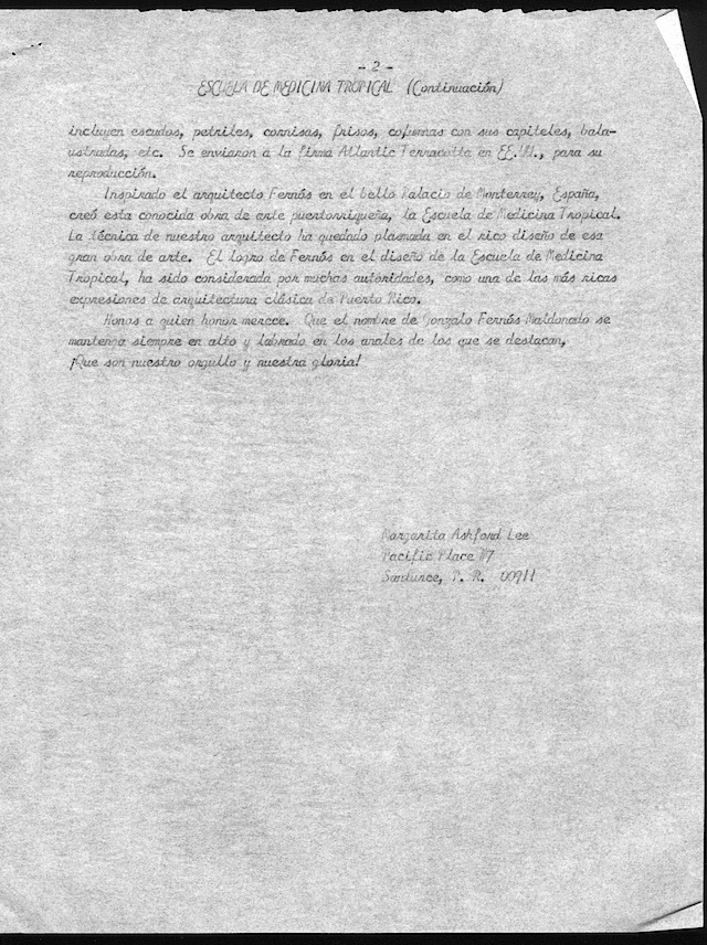 Margarita Ashford letter (p2) 